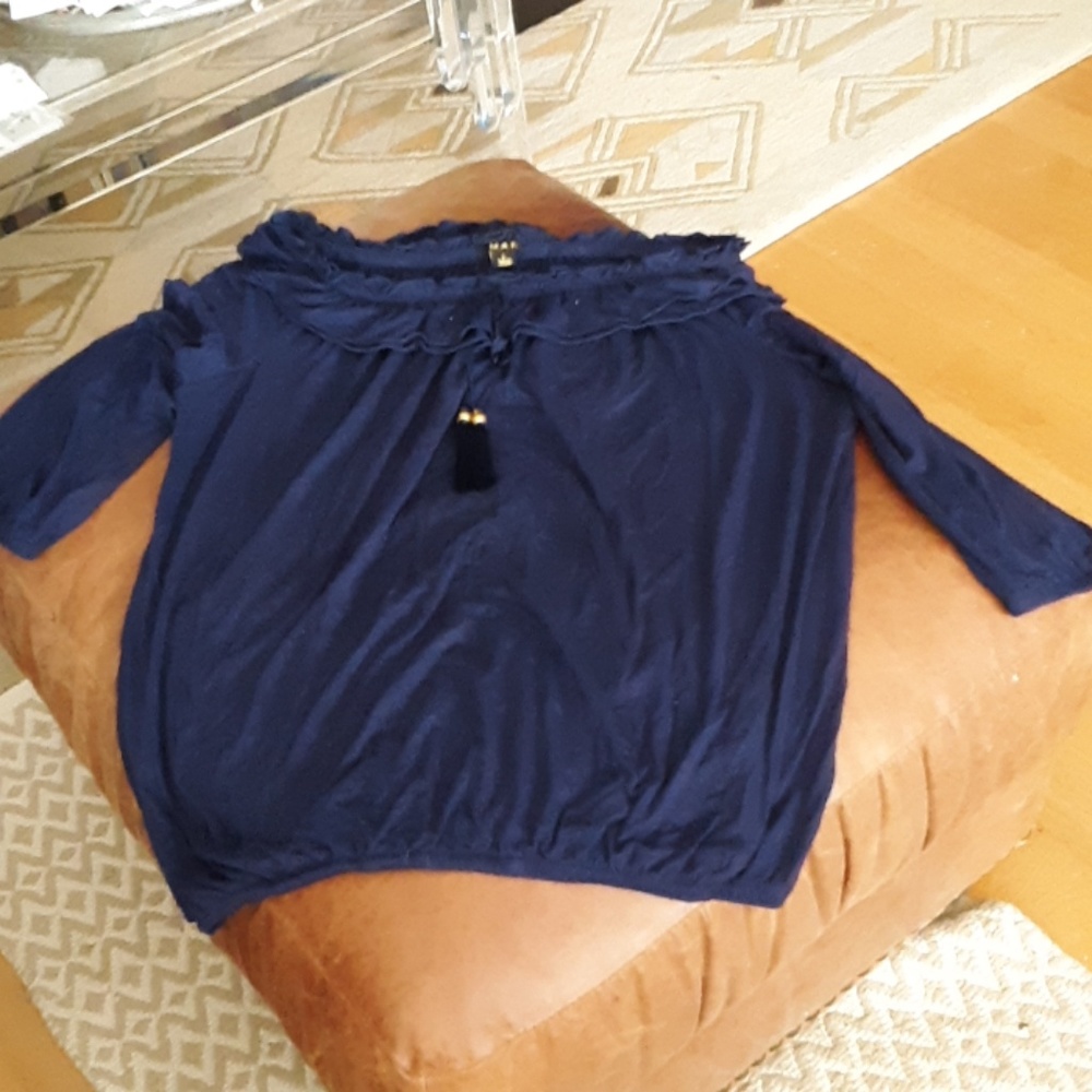 Iman on/off shoulder top L